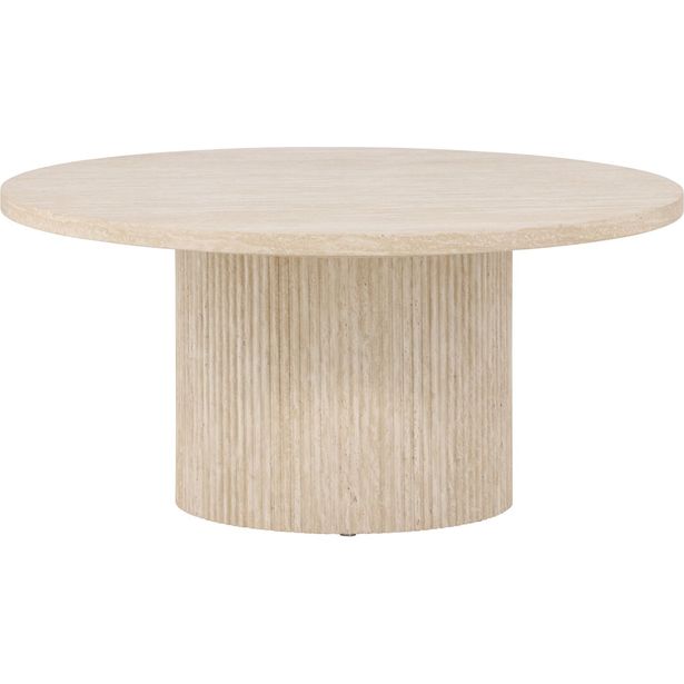 Sohvapöytä Venture Home Härön, ø80cm, beige
