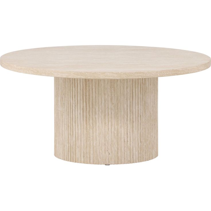 Sohvapöytä Venture Home Härön, ø80cm, beige