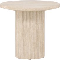 Sohvapöytä Venture Home Härön, ø50cm, beige