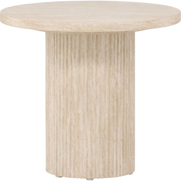Sohvapöytä Venture Home Härön, ø50cm, beige
