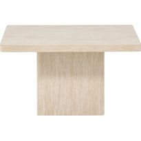 Sohvapöytä Venture Home Qvart, 80x80cm, beige