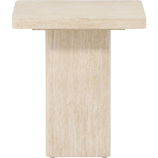 Sohvapöytä Venture Home Qvart, 50x50cm, beige