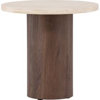 Sohvapöytä Venture Home Megg, ø50cm, mocca