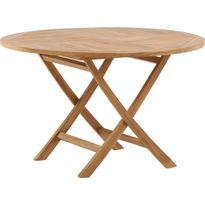 Ruokapöytä Venture Home Kenya, ø120cm, tiikki