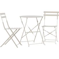 Parvekeryhmä Venture Home Tao, 60x60cm pöytä + tuolit, beige