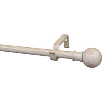 Verhotanko Pisla Paola, Ø16mm, 120-210cm, valkoinen/kulta