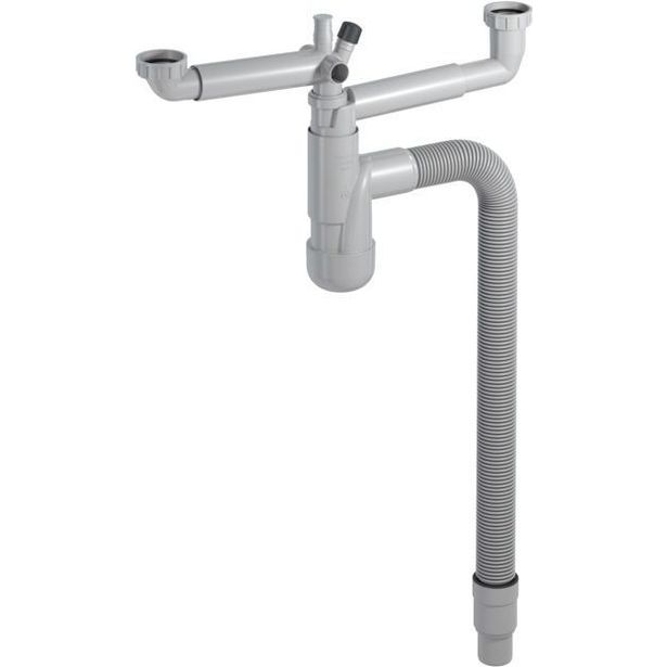 Vesilukko Prevex Flexloc, 2-os, 1½