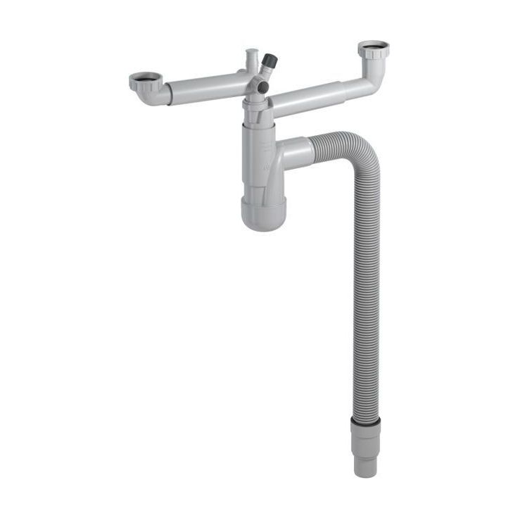 Vesilukko Prevex Flexloc, 2-os, 1½