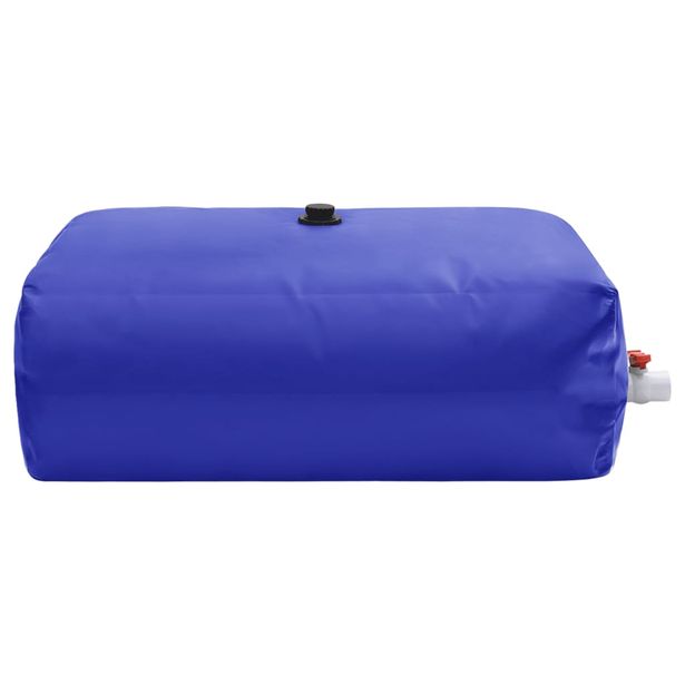 Vesisäiliö taitettava hanalla 1000 l PVC (56329)
