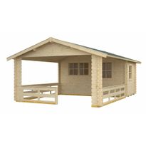 Vierasmaja Skan Holz Alicante 1, 5.7 + 13.8m²