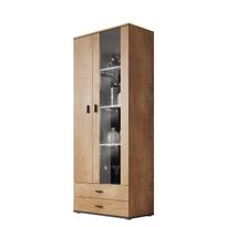Vitriinikaappi 2D2S SOHO S-6, eri värivaihtoehtoja