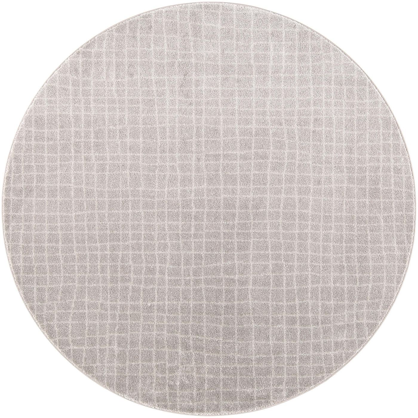 Matto VM Carpet Aari, pyöreä, ø133cm, harmaa