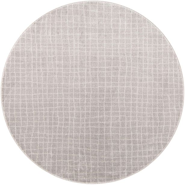 Matto VM Carpet Aari, mittatilaus, pyöreä, harmaa