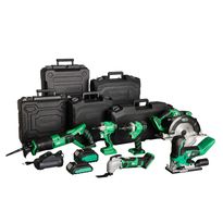 Akkukonesarja Voltgear Plus 20V, 9 osaa, 4.0+2.0Ah akuilla