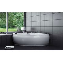 Poreamme Harma White Coral, 1500 x 1500 x 610 mm, valkoinen