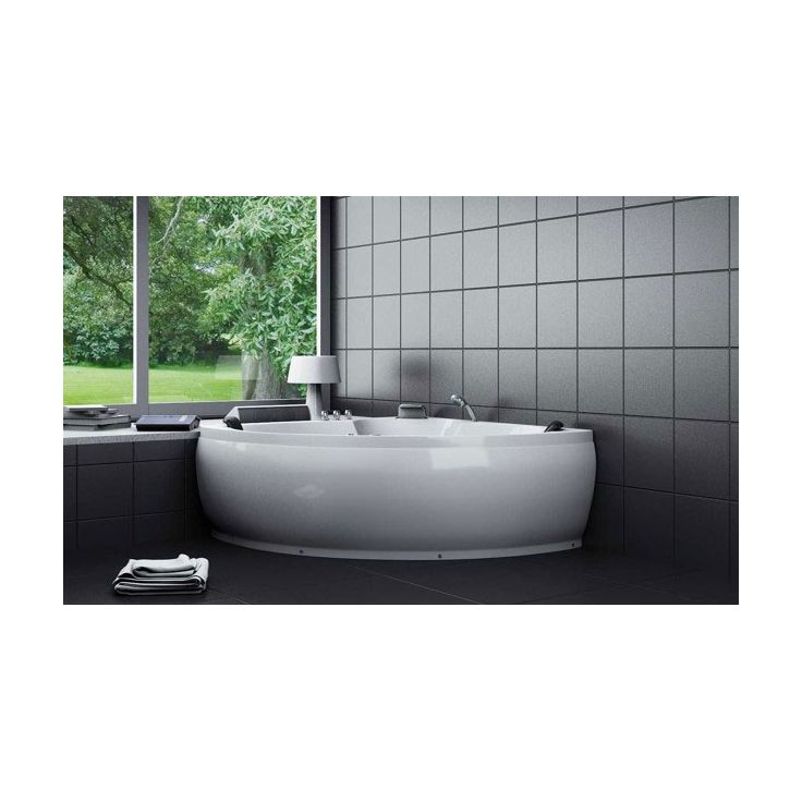 Poreamme Harma White Coral, 1500 x 1500 x 610 mm, valkoinen