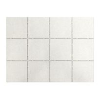 Lattialaatta Bien Tundra Dot, matta, valkoinen, 10x10cm