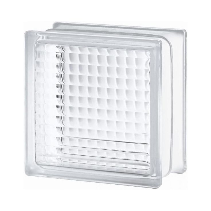 Lasitiili Vitrablok Cross Small, 1908/N, väritön, 190x190x80mm
