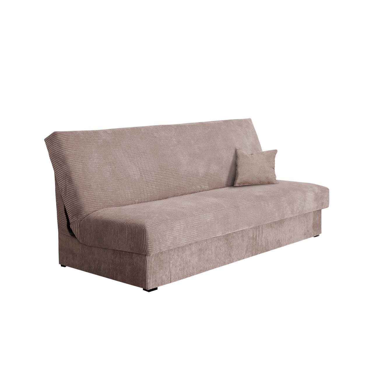 Samettivuodesohva ADELA MINI, 3-istuttava, beige (6904)