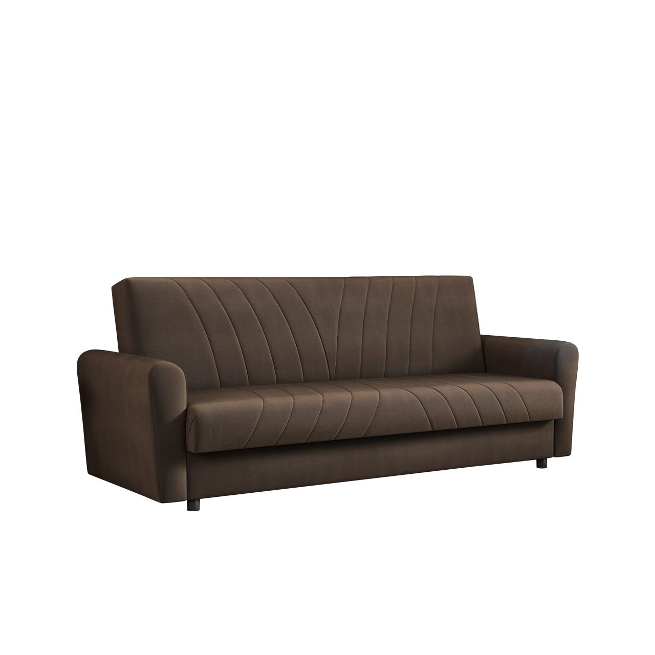 Vuodesohva LEA, 4-istuttava, ruskea (7819)
