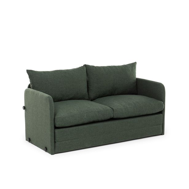 Vuodesohva Linento Furniture Saga, vihreä, 2-istuttava