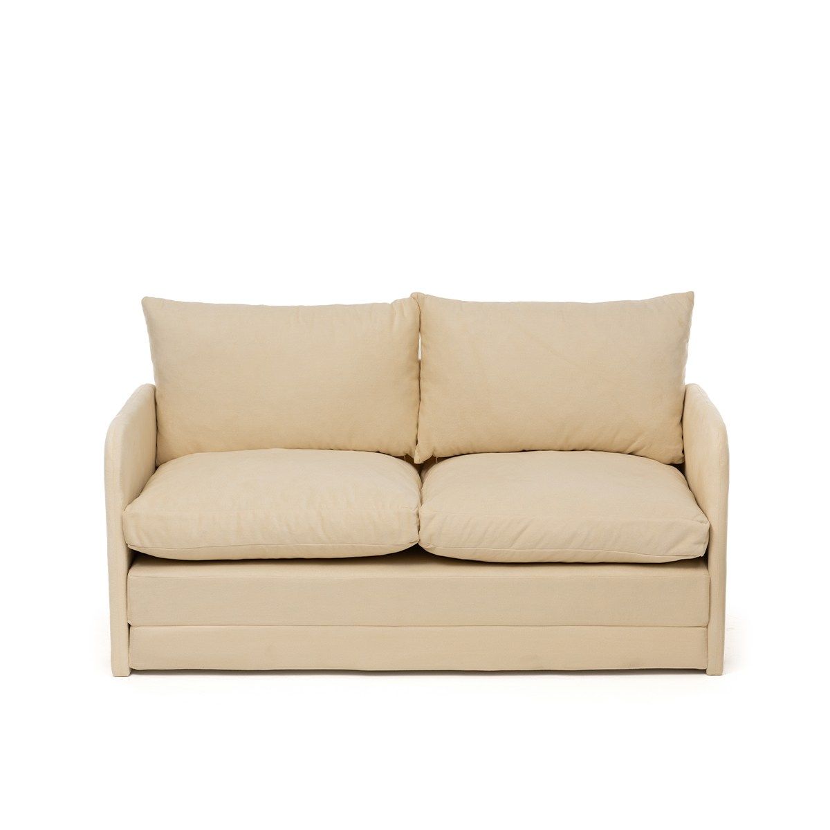 Vuodesohva Linento Furniture Saga XL, kermanvalkoinen, 2-istuttava