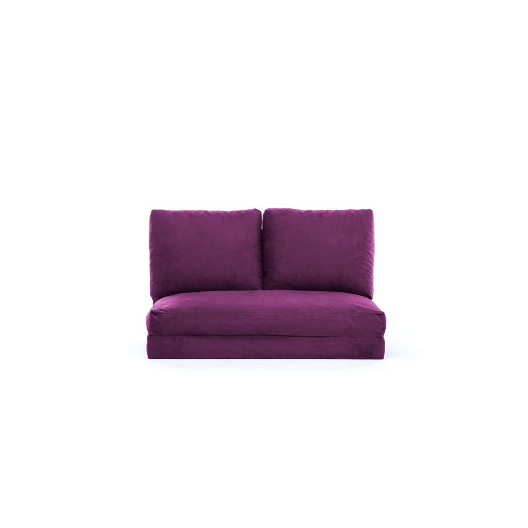 Vuodesohva Linento Furniture Taida, violetti, 2-istuttava