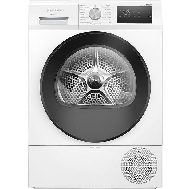 Lämpöpumppukuivain Siemens WT45HV0EDN iQ300