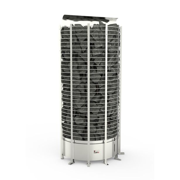 Sähkökiuas SAWO Wall Tower, 15kW, 14-25m³, erillinen ohjauskeskus