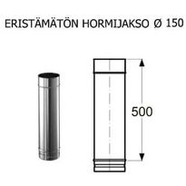 Eristämätön hormijakso 150, pituus 500 mm