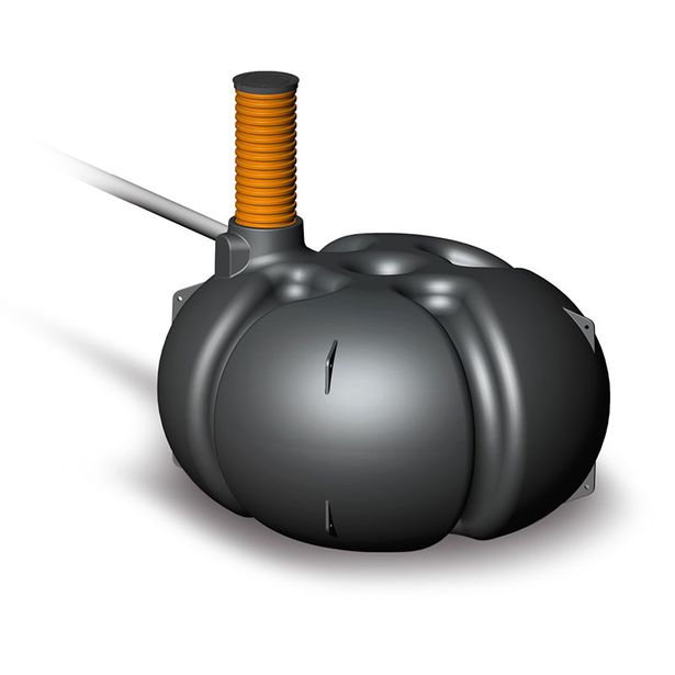 Lokasäiliö Wavin LOKA 5400, D315-putkella