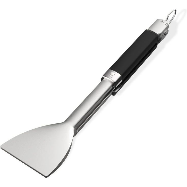 Litteäpäiset grillipihdit Weber Flat Grip Tongs, ruostumaton teräs