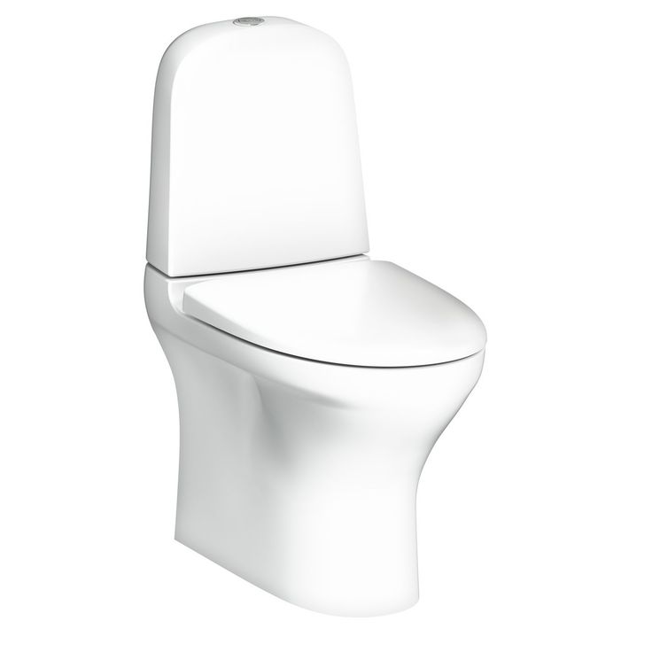 WC-istuin Gustavsberg Estetic, piilotettu S/P-lukko, Hygienic Flush, kaksoishuuhtelu, Soft Close -kannella, C+ liimakiinnitys, mattavalkoinen