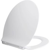 WC-istuimen kansi Duschy Slim Sense Vit, valkoinen