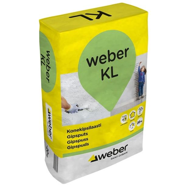 Kipsilaasti Weber Vetonit KL 30 kg