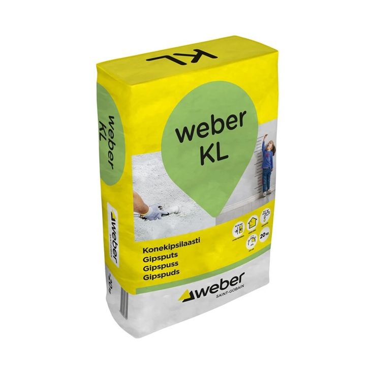 Kipsilaasti Weber Vetonit KL 30 kg