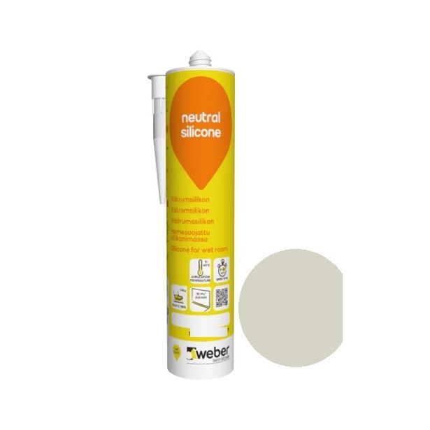 Silikonimassa Weber Neutral Silicone, 12 Marble, 310 ml