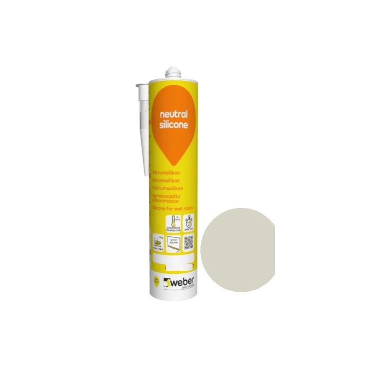 Silikonimassa Weber Neutral Silicone, 12 Marble, 310 ml