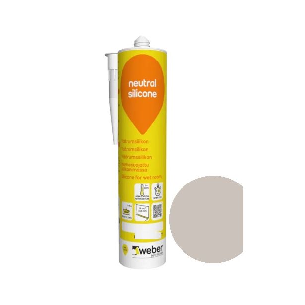 Silikonimassa Weber Neutral Silicone, 12 Marble, 310 ml