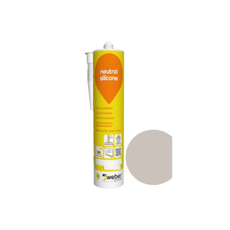 Silikonimassa Weber Neutral Silicone, 12 Marble, 310 ml