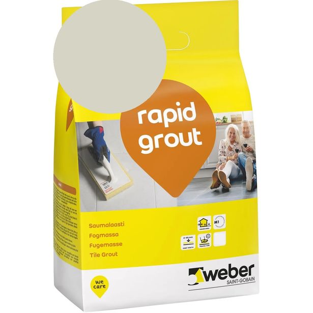 Saumalaasti Weber Rapid Grout 12 Marble, 3kg