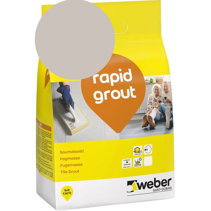 Saumalaasti Weber Rapid Grout 12 Marble, 15kg
