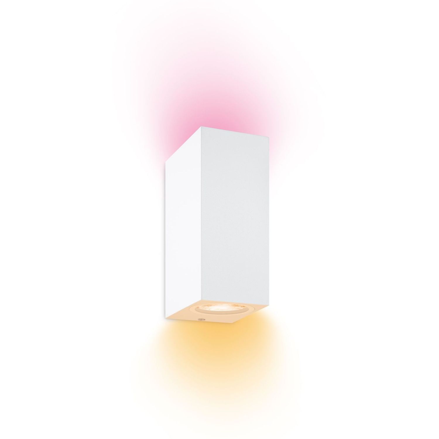 Seinävalaisin WiZ Up & Down, 2 x 5W, RGB, valkoinen