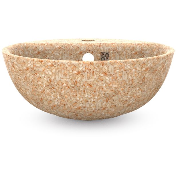 Pesuallas Woodio Soft40 Natural 5 mm Ø400 mm hanareikä puu