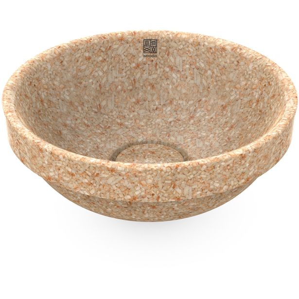 Pesuallas Woodio Soft40 Natural 5 mm Ø400 mm upotettava puu