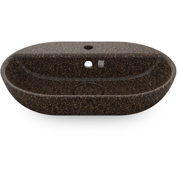 Pesuallas Woodio Soft60 Root 600x400 mm hanareikä tummanruskea