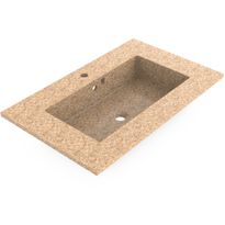 Pesuallas Woodio Unit80 Natural 5mm, 812x503mm, puu