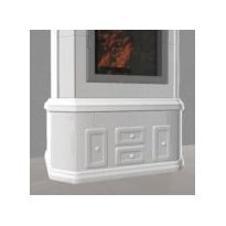 Jalkalista valkoinen kiiltävä