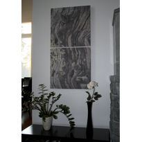Akustiikkataulu Yeseco Quiet, 160x80cm, kollaasi 2kpl 80x80cm, eri kuvia (myös omalla kuvalla)