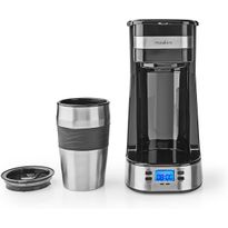 Yhden kupin kahvinkeitin Nedis, 0.42l, musta